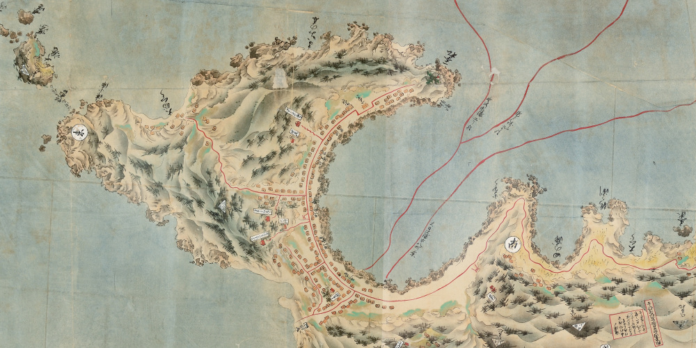 長州藩の古地図って？江戸時代の城下町・街道絵図を解説｜特集｜【公式