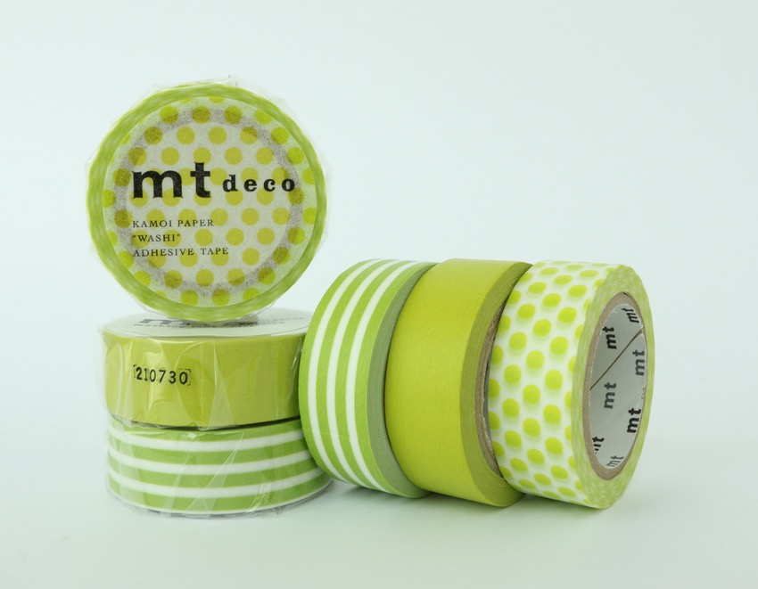 カモ井/Kamoi | マスキングテープ ライトグリーンカラーの