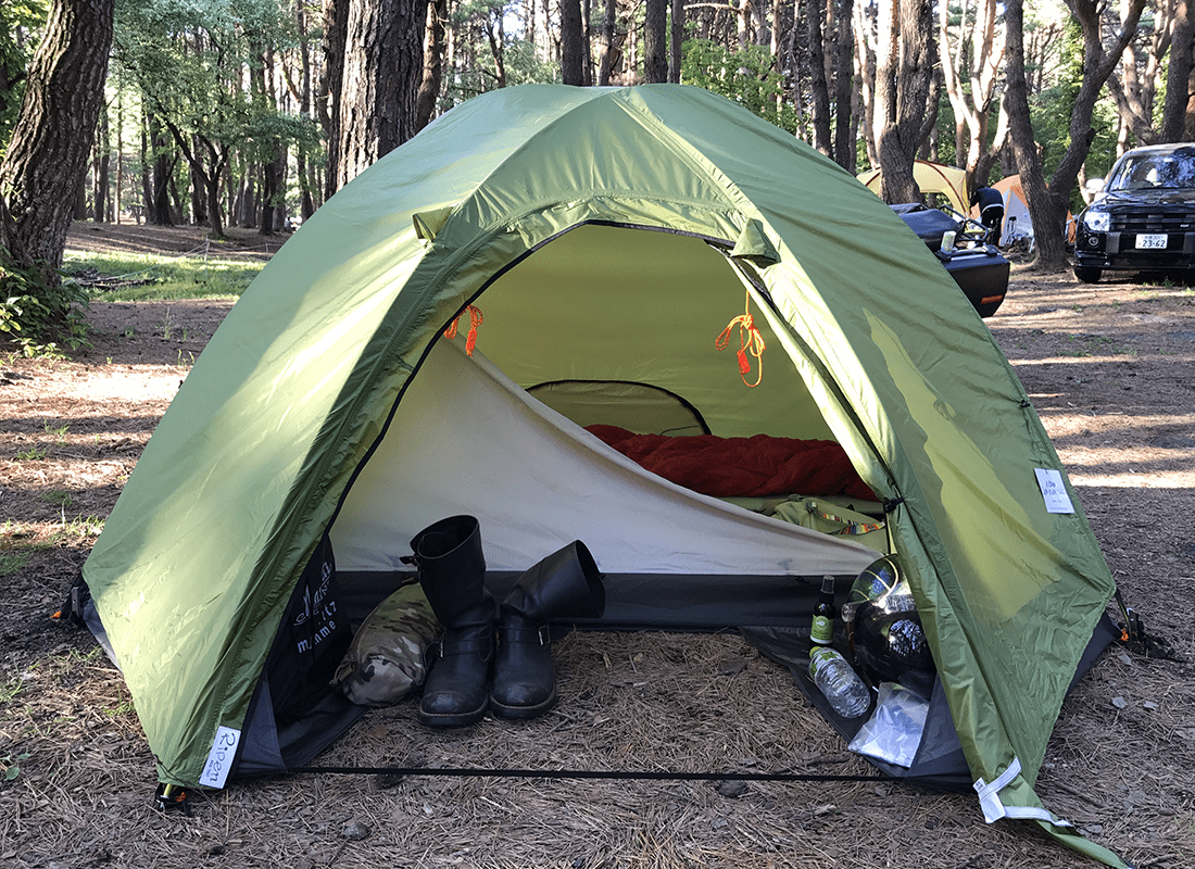軽くて広くて頑丈。三拍子そろった、アライの土間付きテント『ドマ