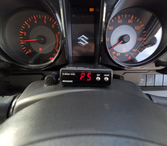 pivot 3-drive evo】ジムニーJB64にスロコン付けてみたレビュー