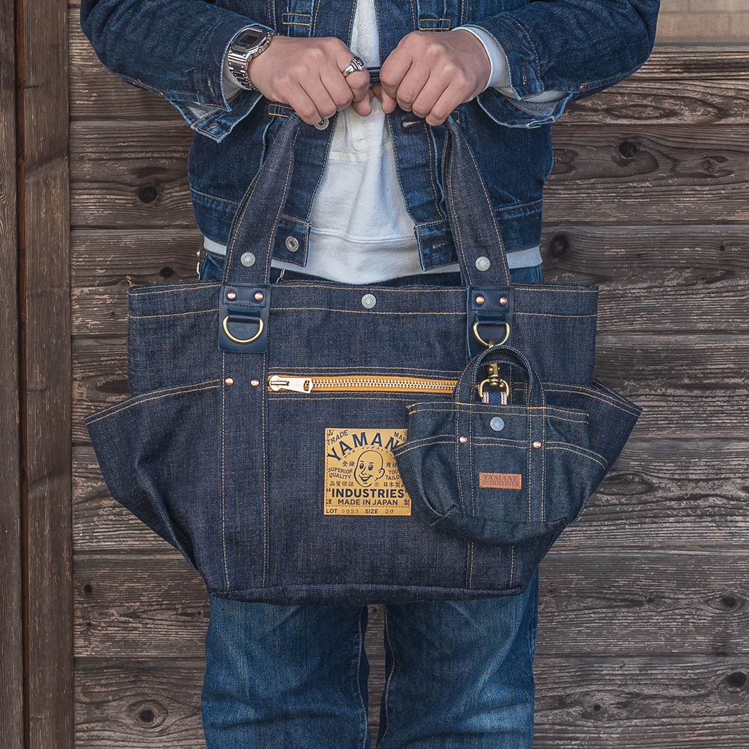 Lot.9023 Denim Zip Tool Bag with Pouch 20