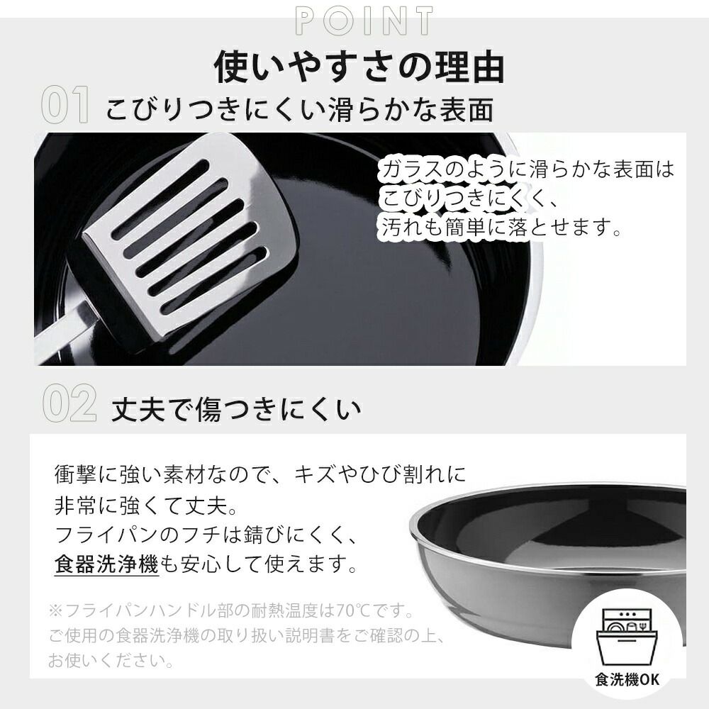 WMF フュージョンテックミネラル フライパン20cm 24cm | ヤマソロ公式