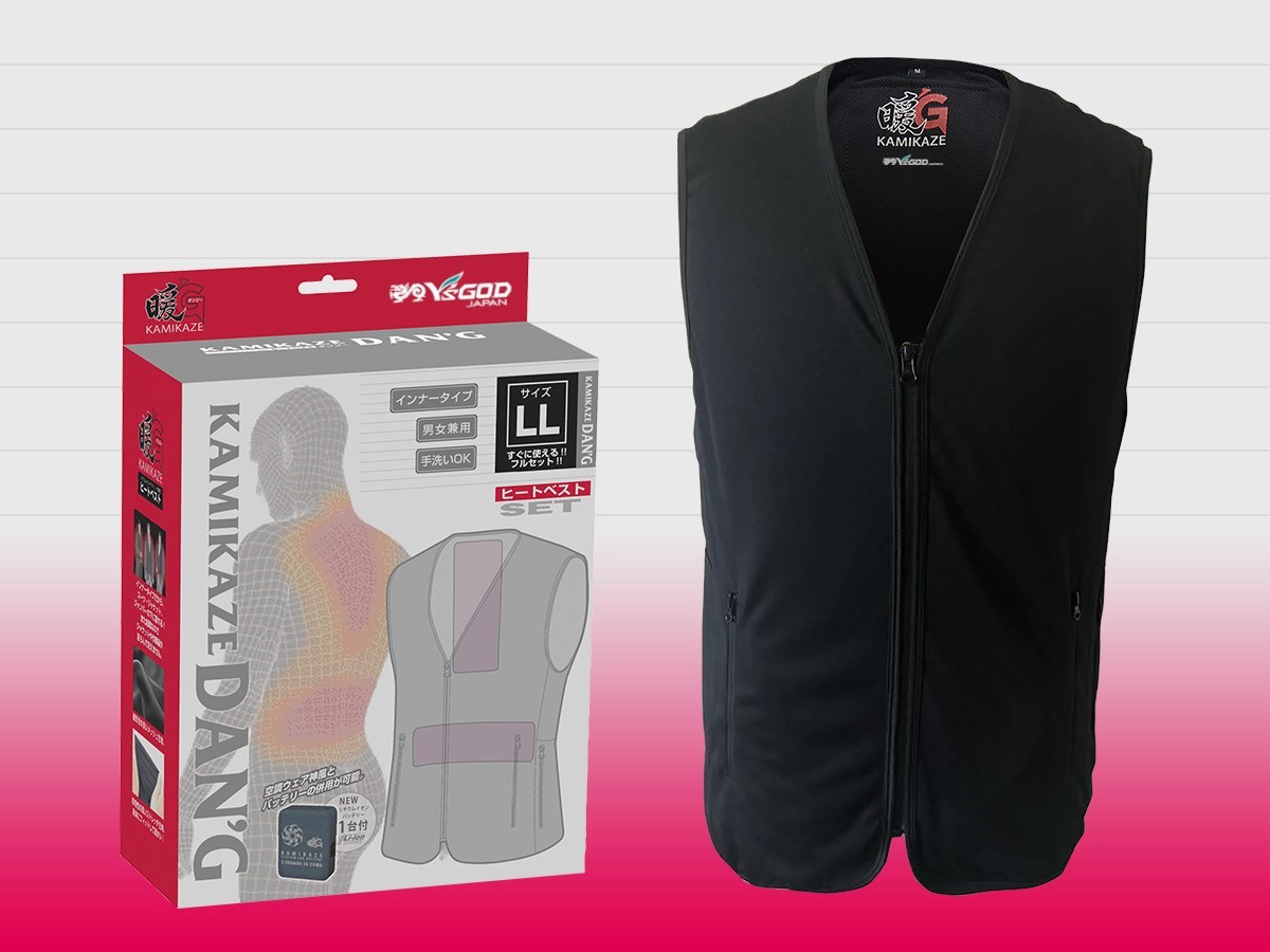 ヒートベスト 神風 暖'G｜山真製鋸株式会社（Y'sGOD Japan）｜総合