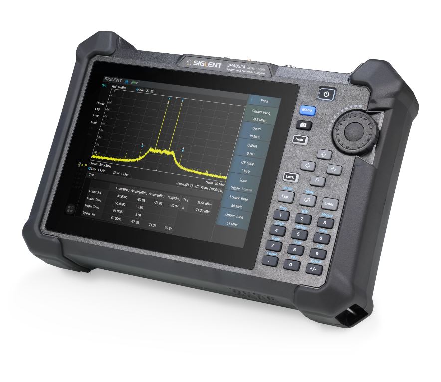 ハンドヘルド・スペクトラム/ベクトル・ネットワーク・アナライザ