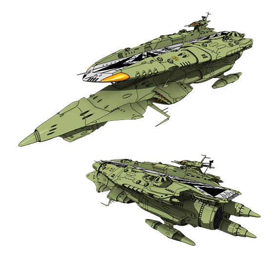 ナスカ級打撃型航宙母艦〈キスカ〉 | 宇宙戦艦ヤマト2199