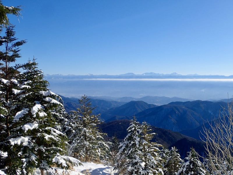 積雪期の恵那山 展望いいよ！スノーモンスターも | 雑多なこけ かば