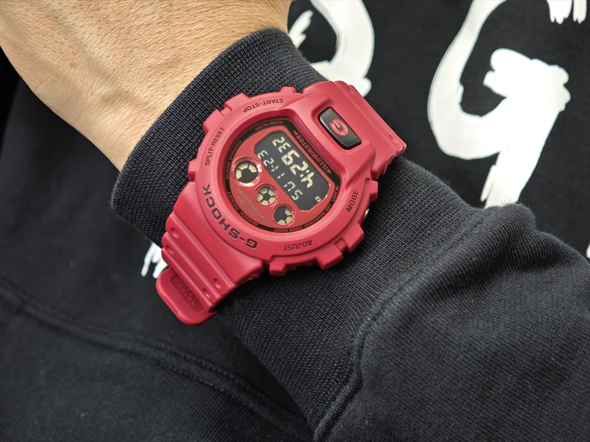 カシオ Gショック DW-6900RRB-4JF Iconic Styles レッド CASIO G-SHOCK