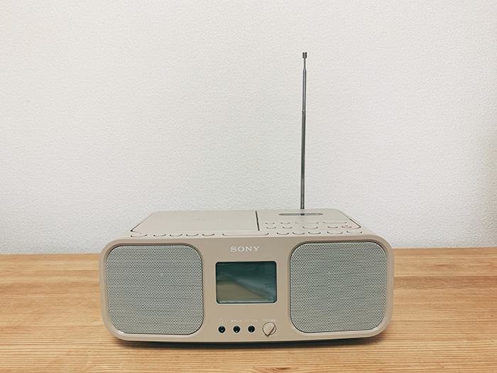 心地いい音とアナログ感。SONY「CDラジオカセットレコーダー CFD-S401