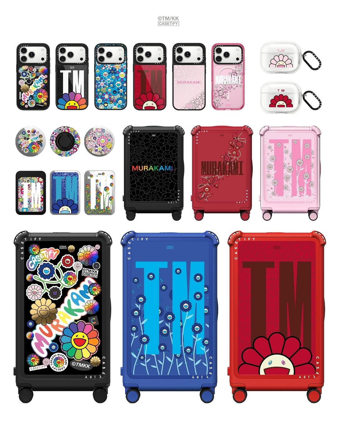 CASETiFY × 村上隆 のコラボ第3弾が10月10日(金)17:00～発売 - Yakkun