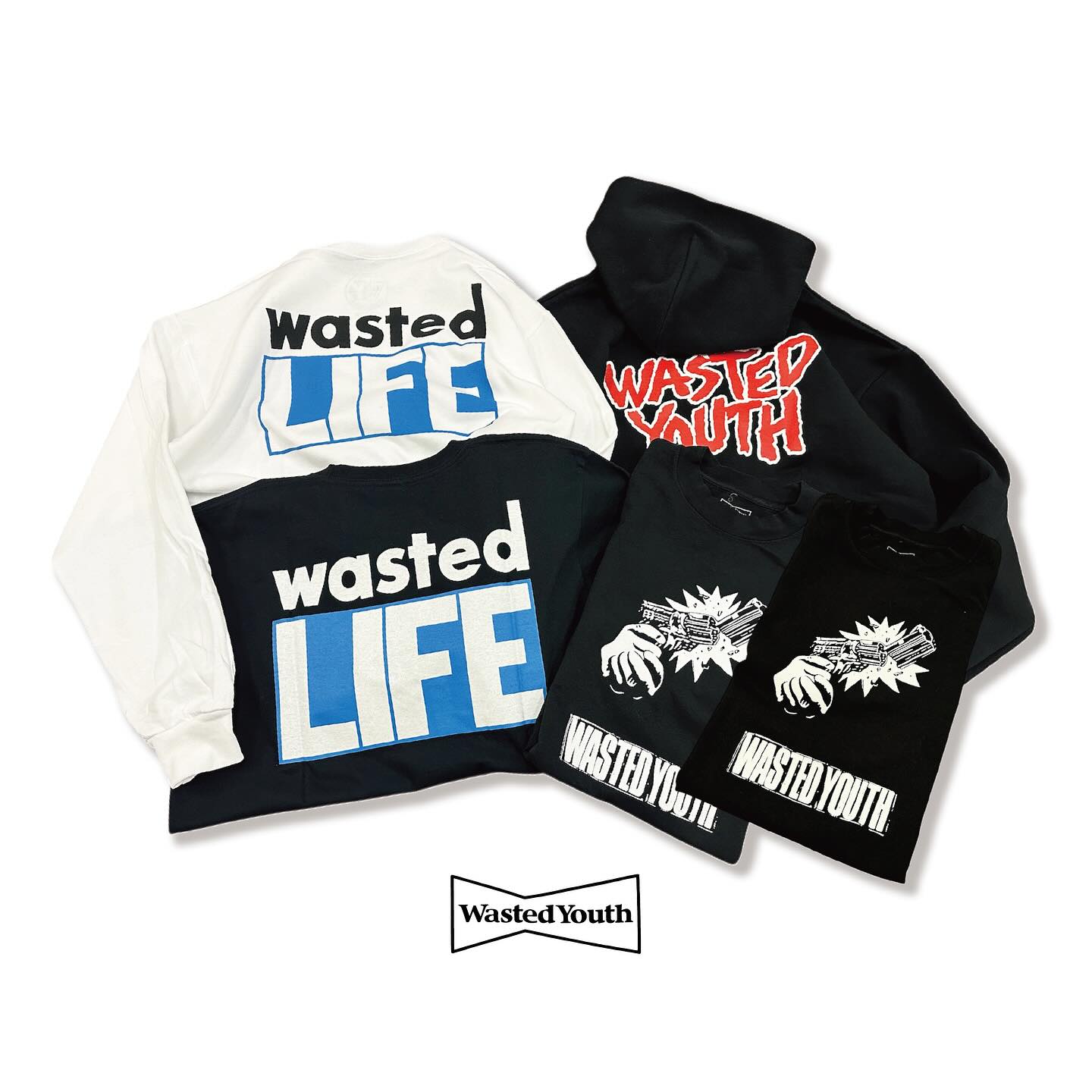 Qee で実施された Wasted Youth のポップアップアイテムがオンラインに