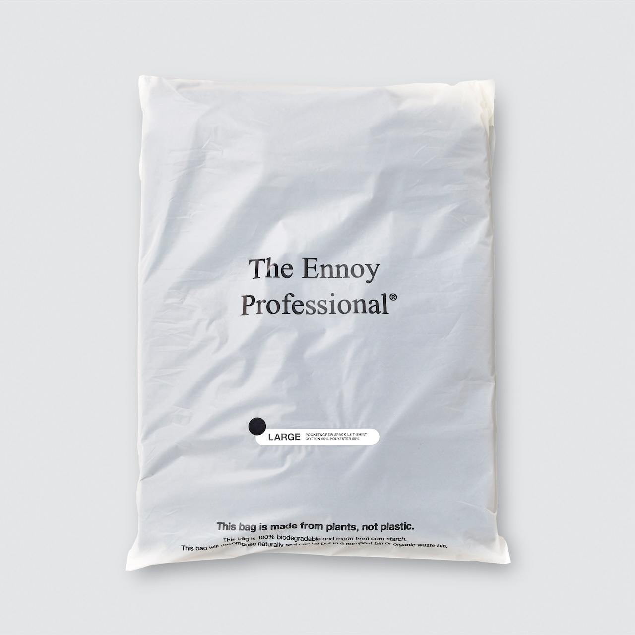 ENNOY より POCKET & CREW 2PACK LS T-SHIRT が発売 - Yakkun