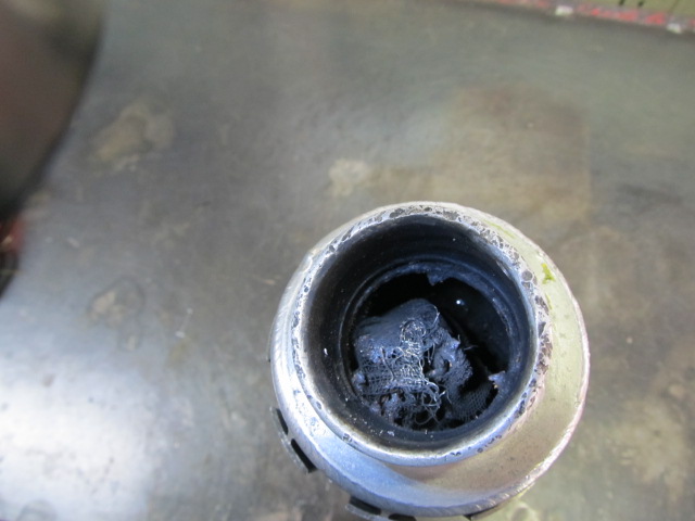 モリワキ、フォーサイト、アルミサイレンサー修理加工。アルミ