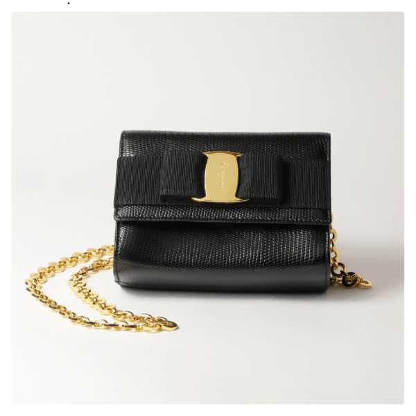 Salvatore Ferragamo チェーンショルダーバッグ ヴァラ | 柳生質舗