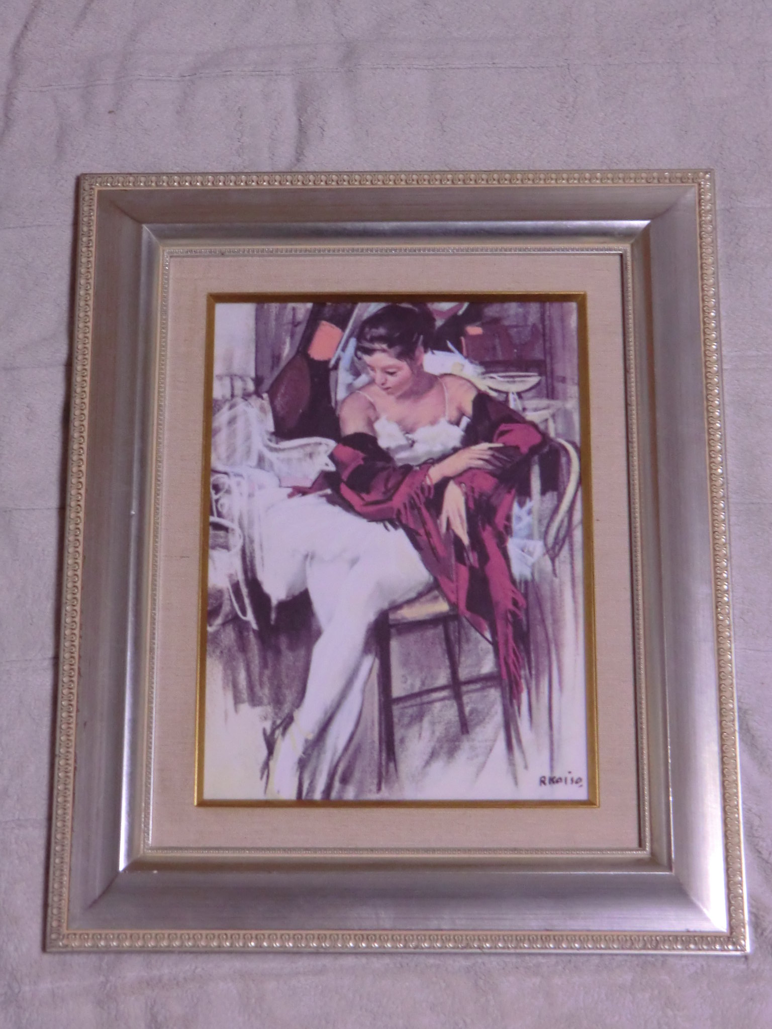 小磯良平 「バレリーナ」 陶板画 | 八事商事 | 絵画レンタル | 愛知県