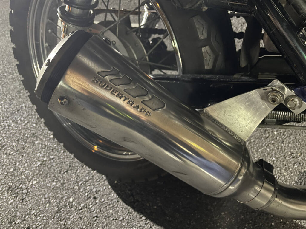 スーパートラップマフラー」のキャブレターセッティング