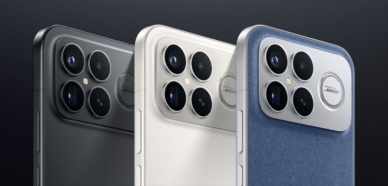 BOSE協業だ！「REDMI K90 Pro Max」はSnapdragon 8 Elite Gen5搭載