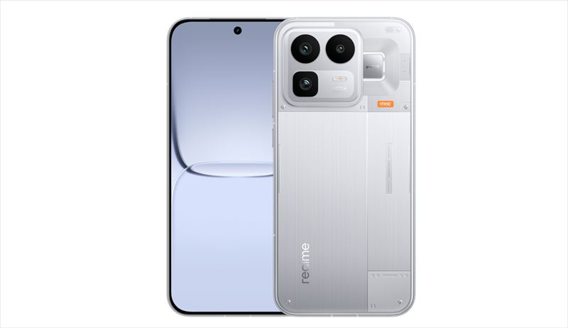 光る背面！「realme Neo8」はSnapdragon 8 Gen5搭載ハイスペックスマホ