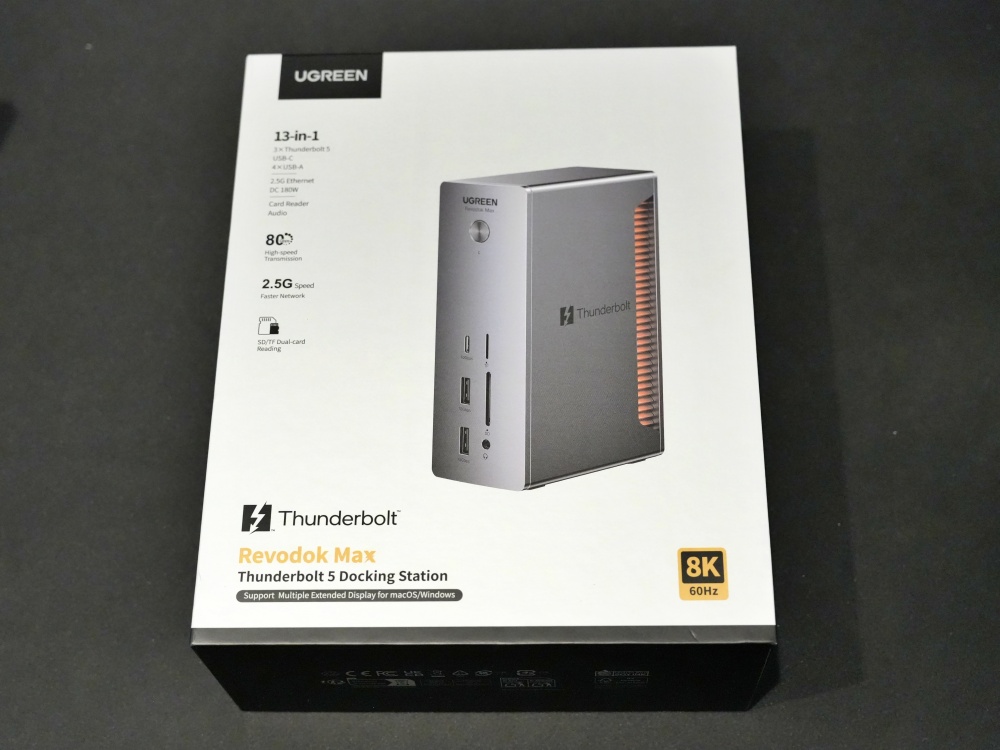 レビュー】UGREEN Revodok 13-in-1 Thunderbolt 5 | 120Gbpsの衝撃