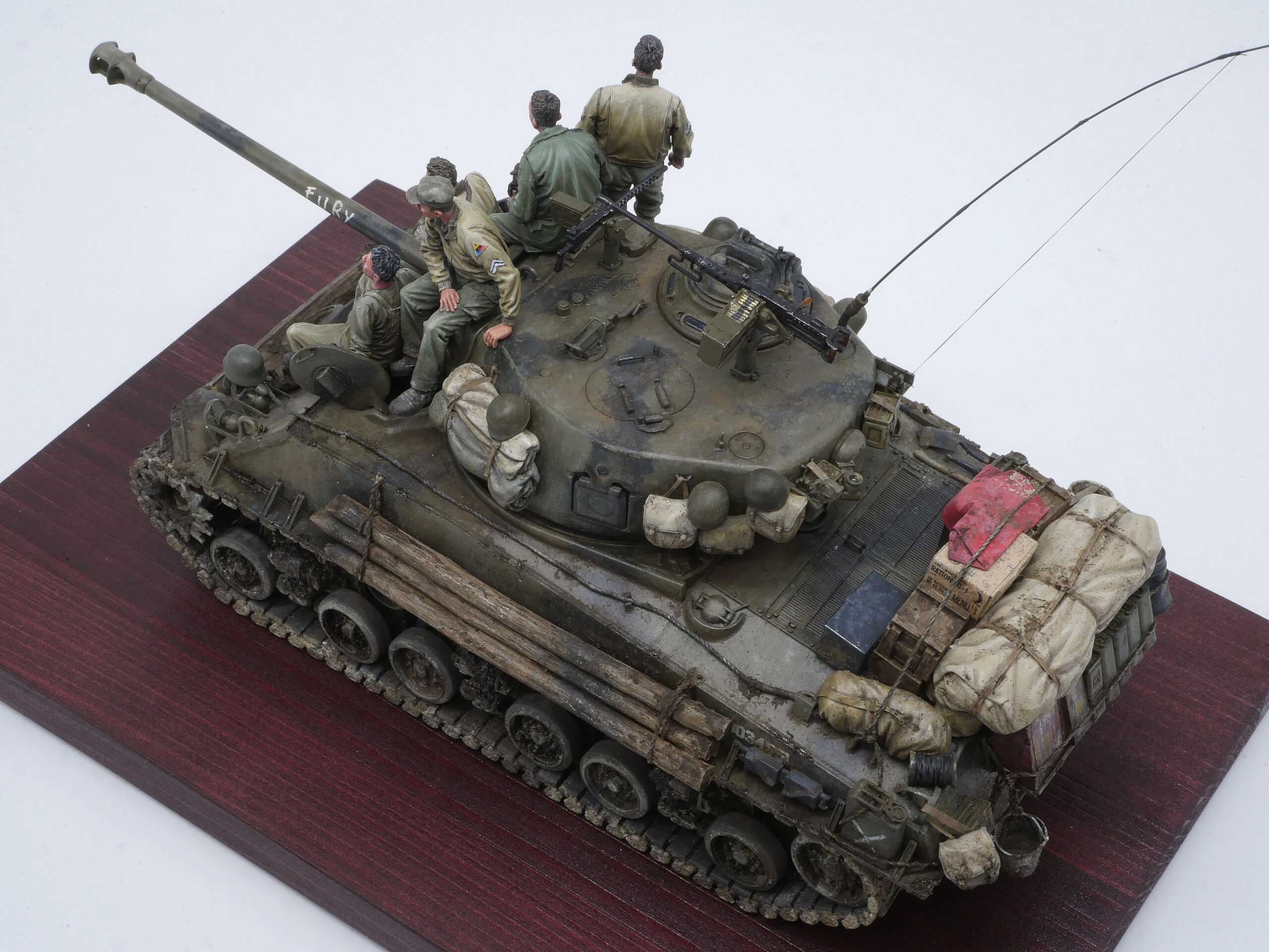 制作依頼品 1/35 FURY風シャーマン M4A3E8 SHERMAN EASY EIGHT Fury