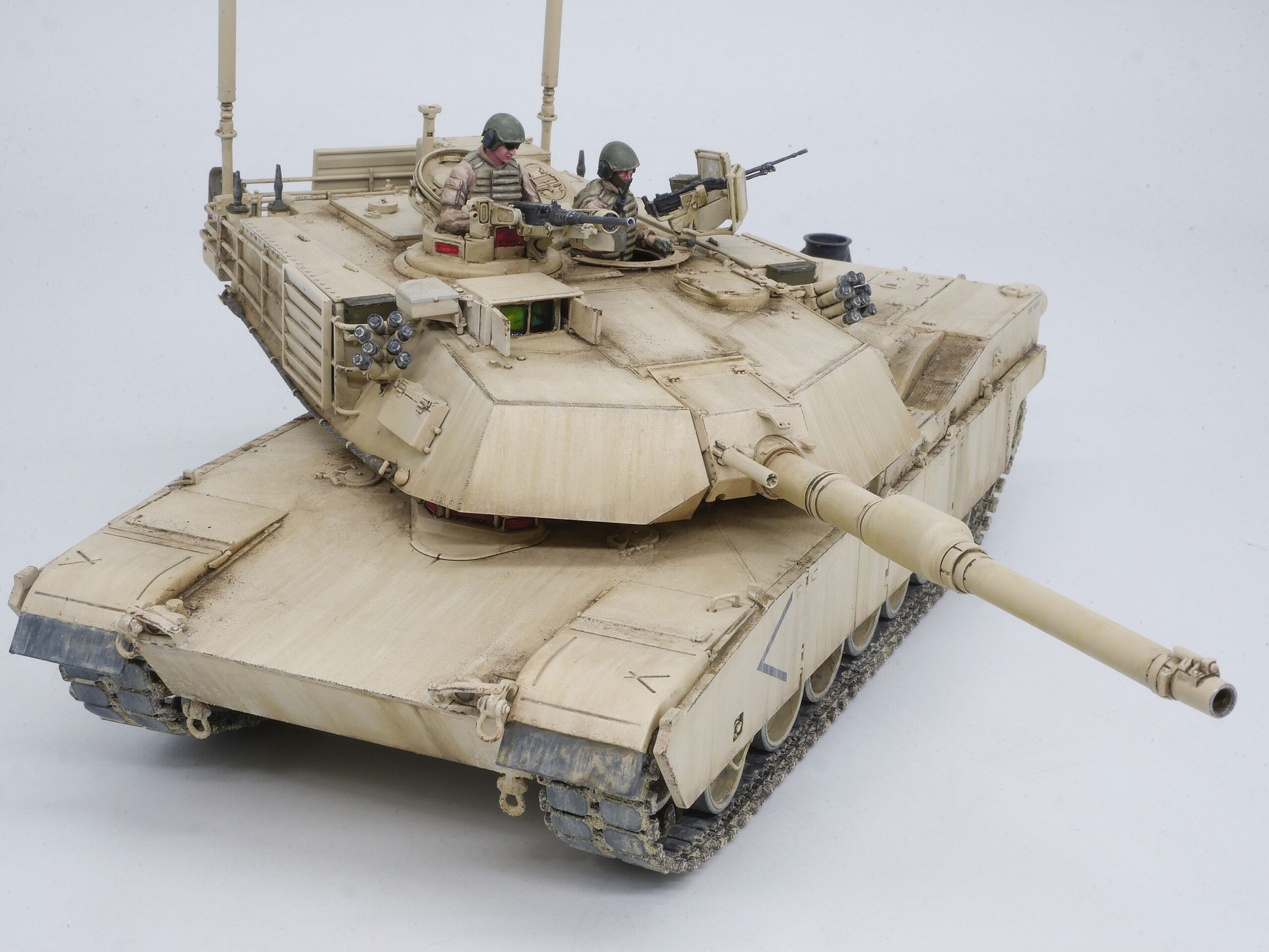 制作依頼品 1/35 MENG M1A1 Abrams モンモデル M1A1 エイブラムス
