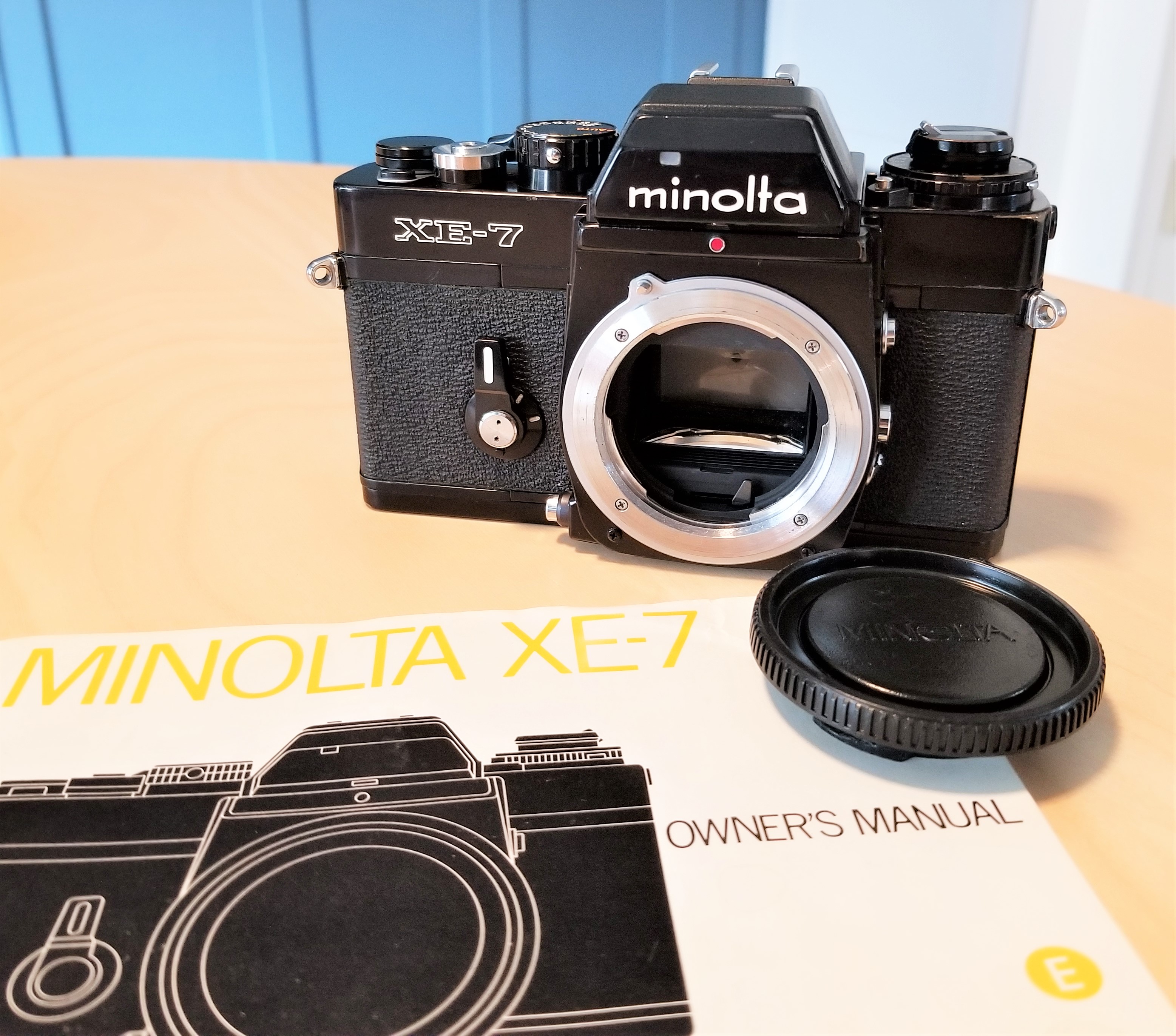 Minolta XE-7 (heavyweight classic from the 1970s) | Chasing