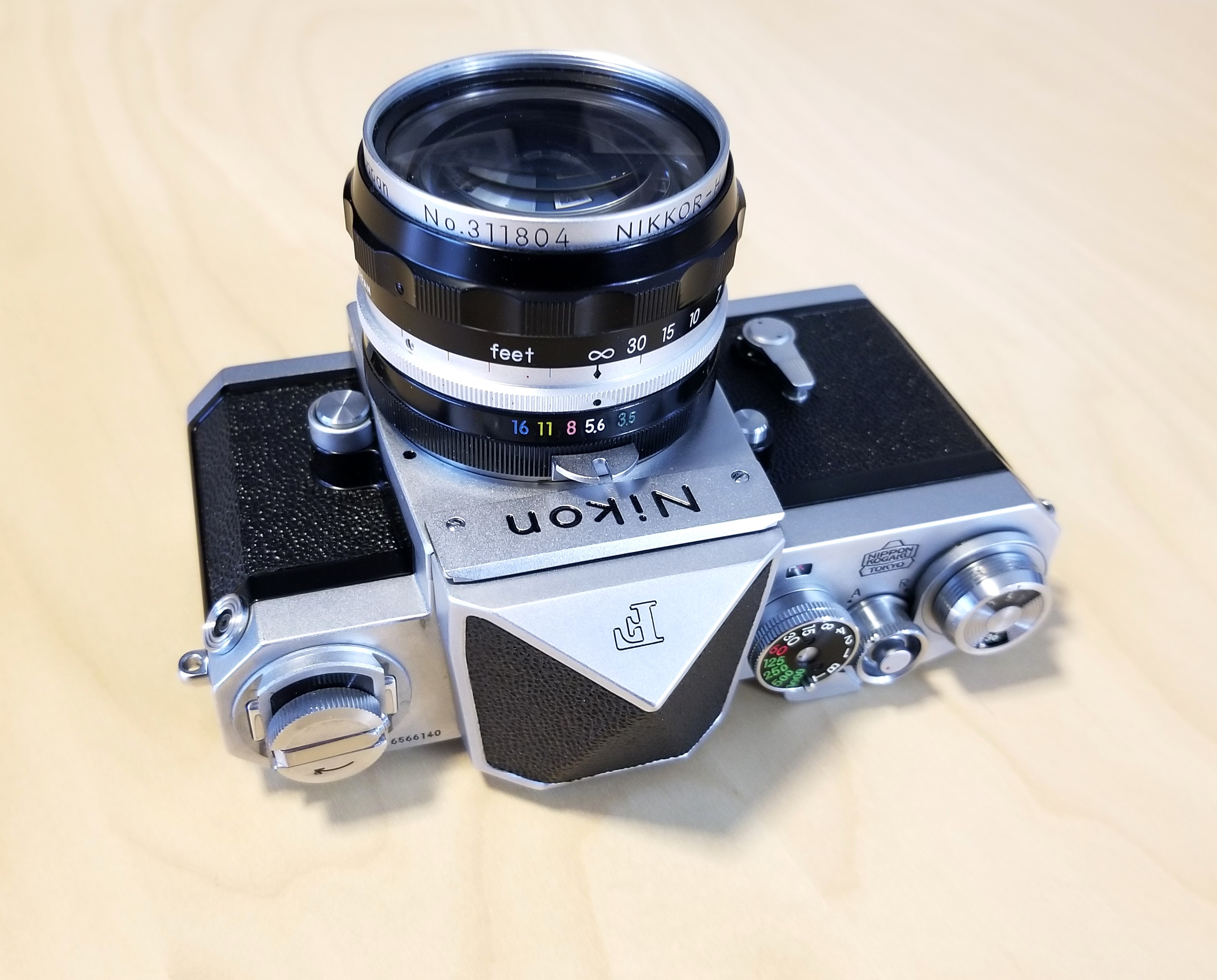 Nikon F – this one is from late 1964 | Chasing Classic Cameras