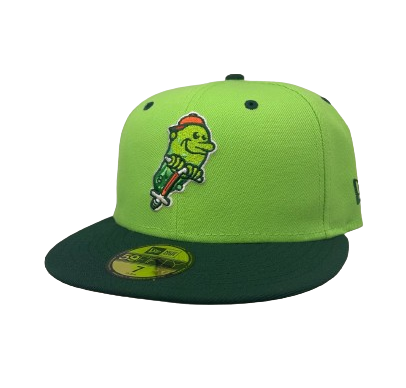 Hartford Yard Goats New Era Bouncing Pickles Fitted Cap – Hartford