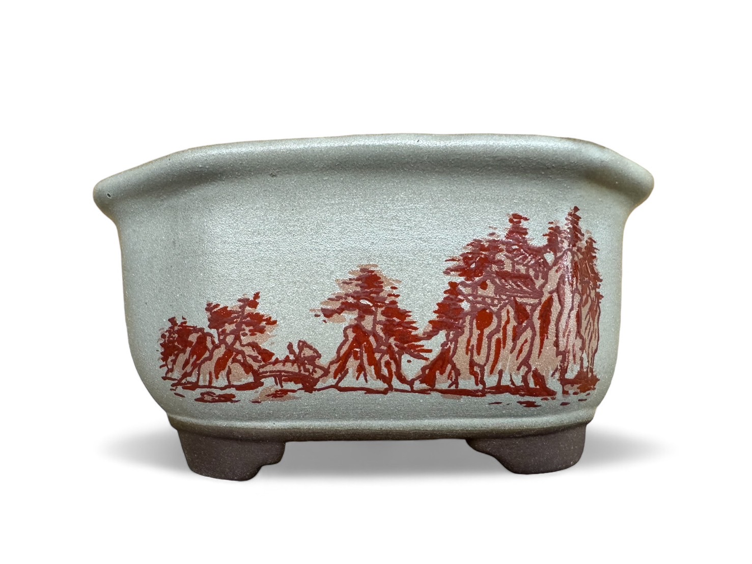 盆栽鉢 文山窯 4個セット - WabiSabi.jp