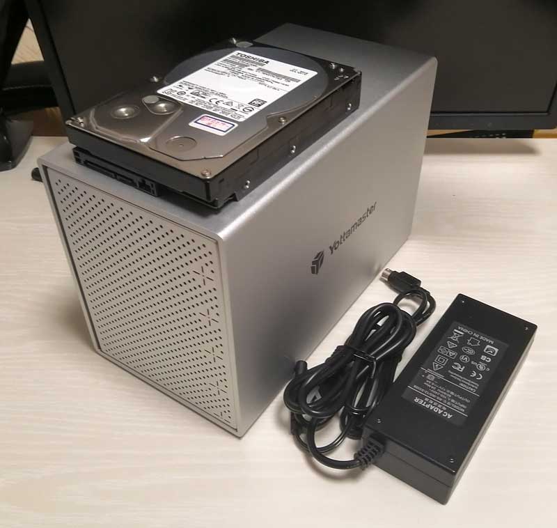 Yottamaster PS500C3 外付けHDDケースのレビュー（RAID無し・5ベイ