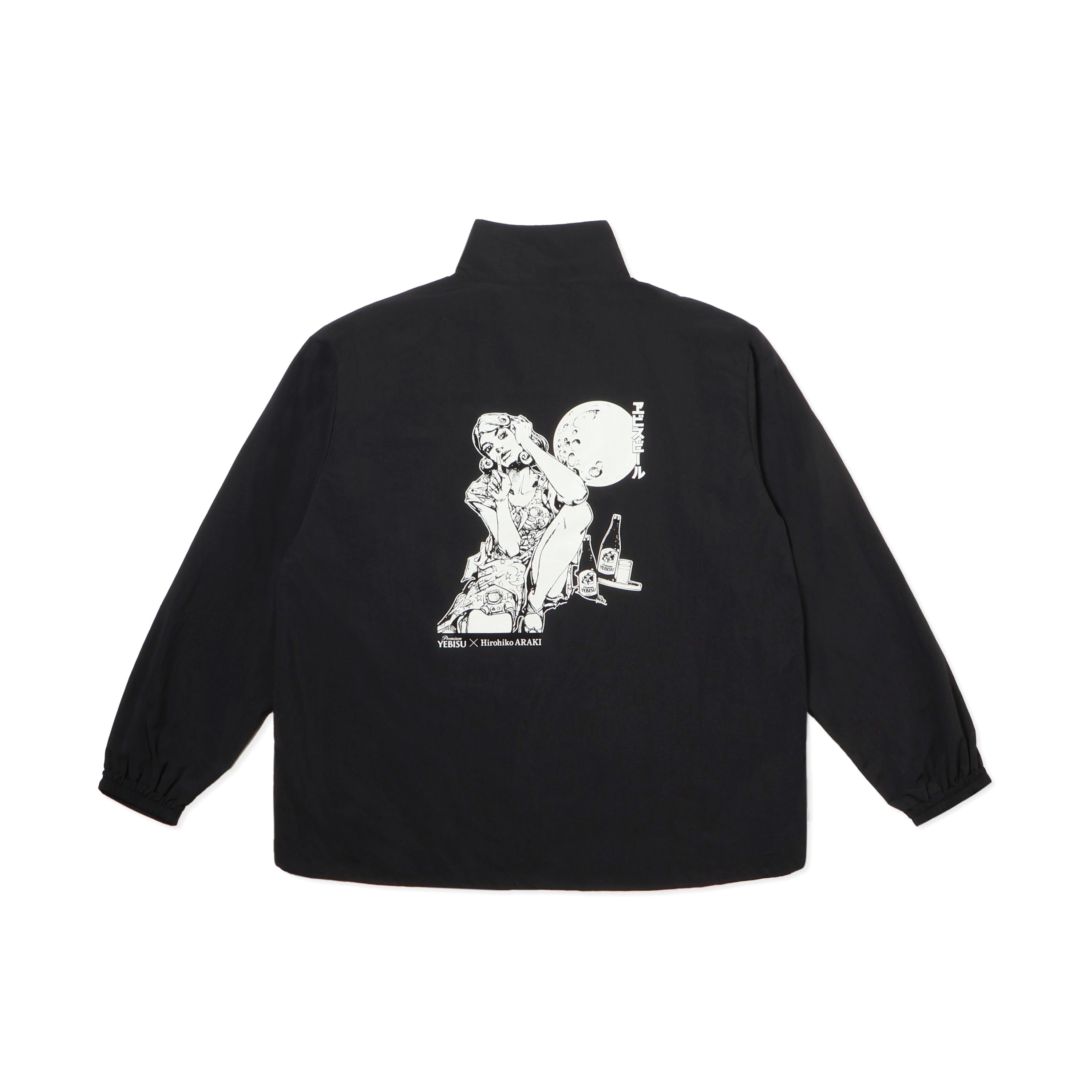 描き下ろし美人画ナイロントラックジャケット ムーンライトロケット