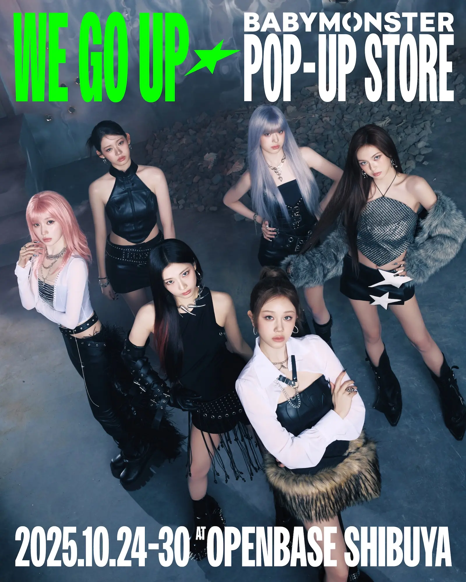 BABYMONSTER [WE GO UP] POP-UP STORE開催決定！（10/27追記）