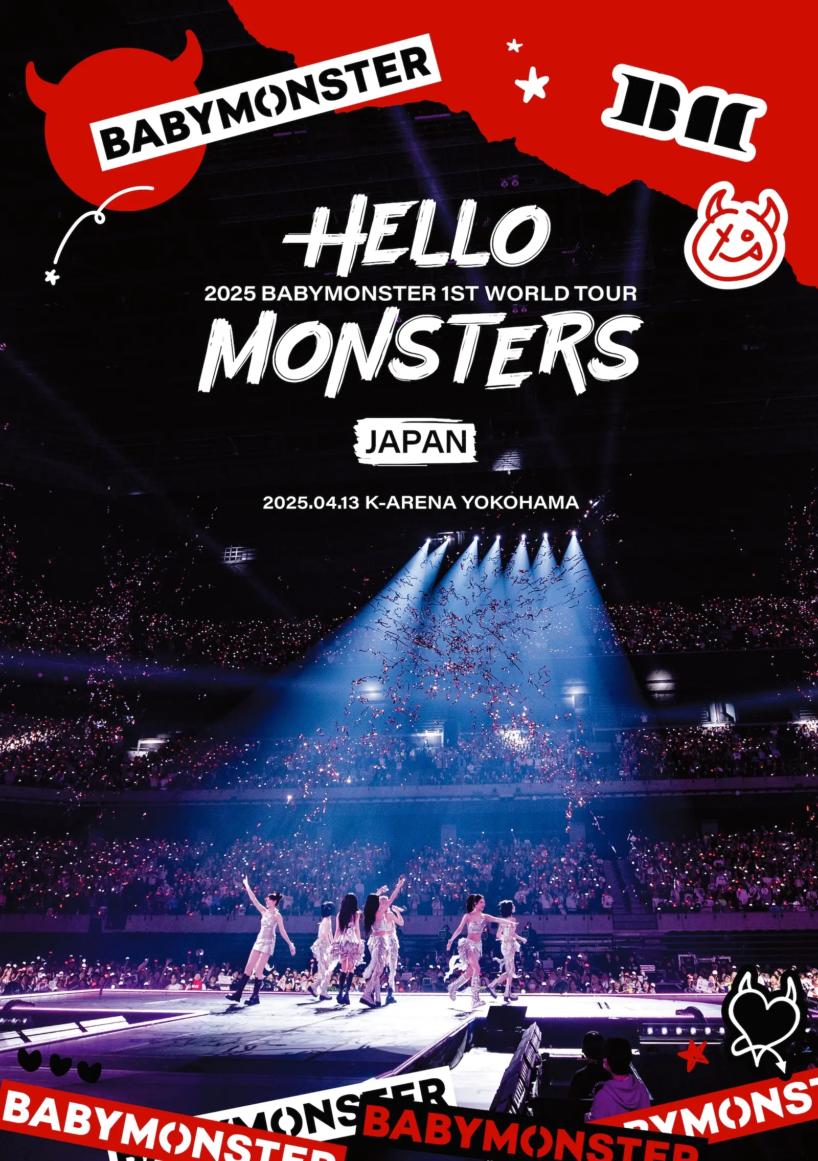 BABYMONSTER、初のLIVE ALBUM CD＆Blu-rayの商品詳細を公開！