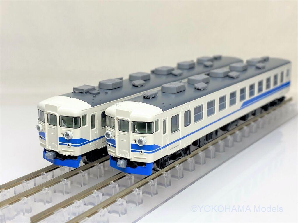 475系（北陸本線・新塗装）が入線しました。TOMIX 98736 | NGaugeJP