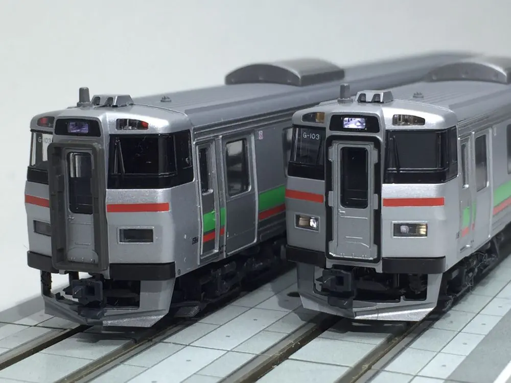 キハ201系と強調運転できる731系 入線です。KATO 10-498 | NGaugeJP