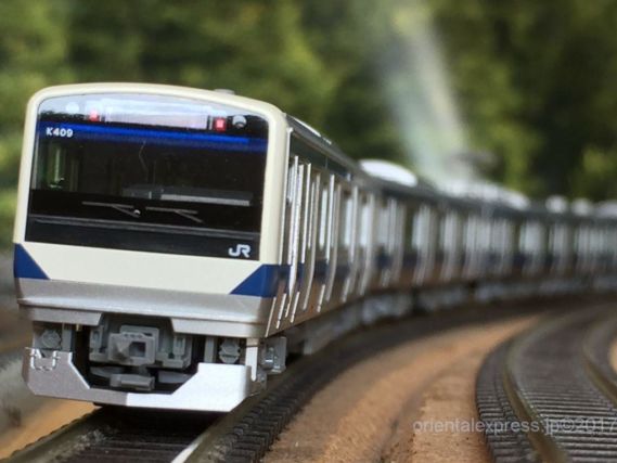 E531系 常磐線・上野東京ライン 入線です。KATO 10-1290 / 10-1291