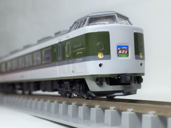 KATO 189系GU「あさま」のAssyパーツでさよならあさまをグレードアップ