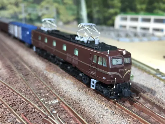 EF58 60 お召予備機が入線と言いたいけれど。 KATO 3050 | NGaugeJP
