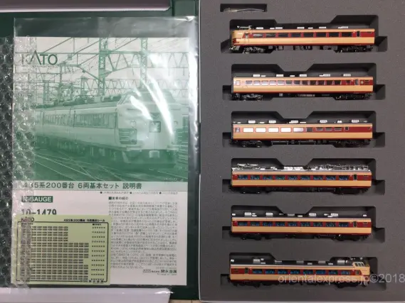 KATO 485系200番台の入線。10-1479 | NGaugeJP - 横濱模型 | 鉄道模型
