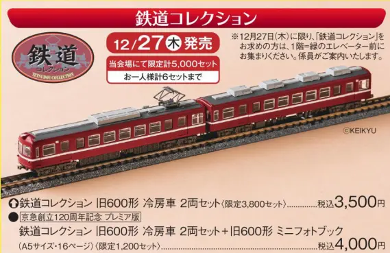 続【鉄コレ】鉄道コレクション 京急電鉄 旧600形冷房車 2両セット 第10