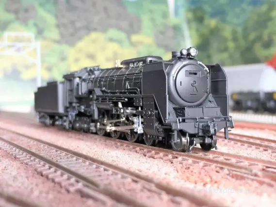 C62常磐形（ゆうづる牽引機）が入線しました！KATO 2017-6 22号機 23