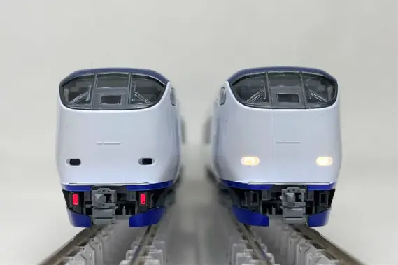 281系「はるか」3両編成が入線しました。TOMIX 98673 3両増結セット