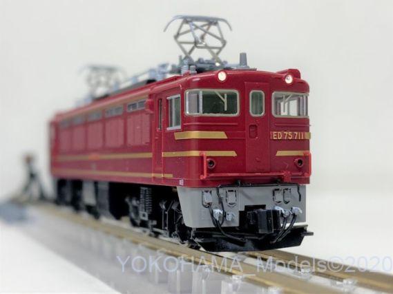 ED75 700番台 オリエントサルーン色を弄る。その3 711号機・707号機