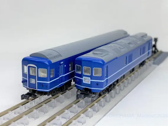 24系 寝台特急「ゆうづる」が入線です。KATO 10-811 10-812 | NGaugeJP