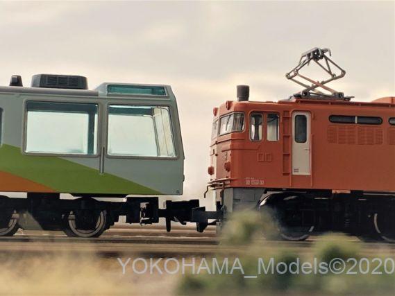 EF65 123号機・ユウユウサロン岡山塗装を弄る。（オレンジ）TOMIX