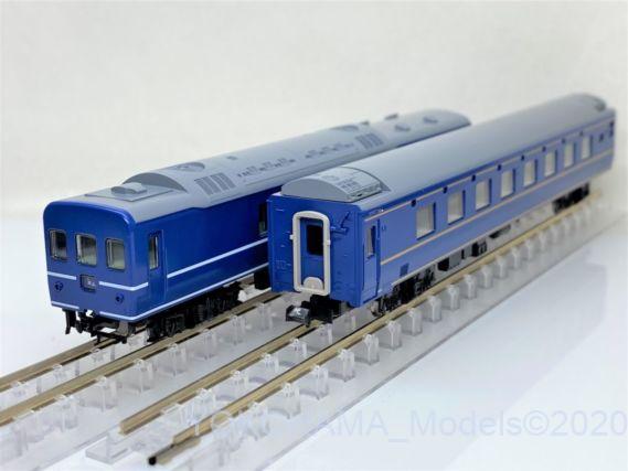 24系25形 北斗星 JR東日本仕様（3・4号）が入線しました。！ TOMIX