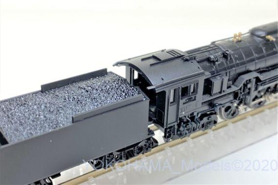 C62ゆうづる牽引機（常磐形）が入線しました！KATO 2017-6 24号機