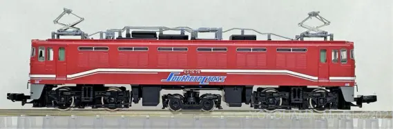 ED76 78号機・サザンクロス塗装が入線です。TOMIX 9194 限定品