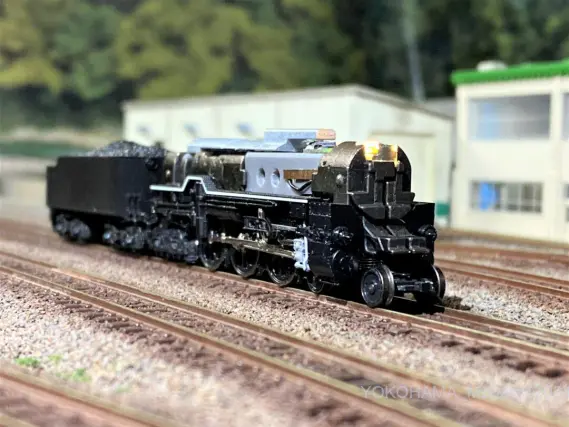 C62東海道形を弄る。コアレスモーターに載せ替え KATO 2019-2