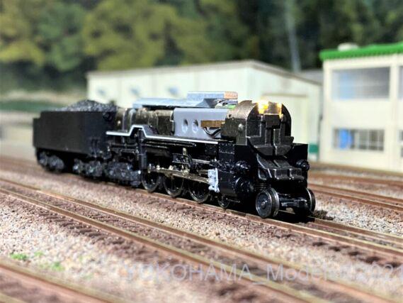 C62東海道形を弄る。コアレスモーターに載せ替え KATO 2019-2