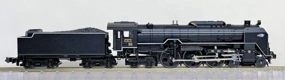 C62 2 東海道形 スワローエンゼルが入線です。KATO 2017-8 つばめ・は